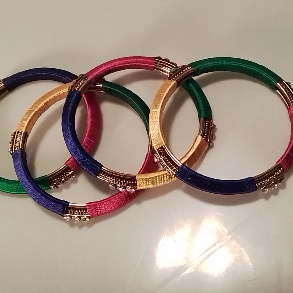 Thread bling bracelet bangles - Picture 4 of 4